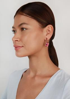 Red - Butterfly Dance - Konplott earrings